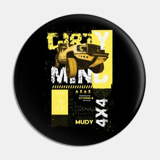 Dirty Mind 4x4 Pin