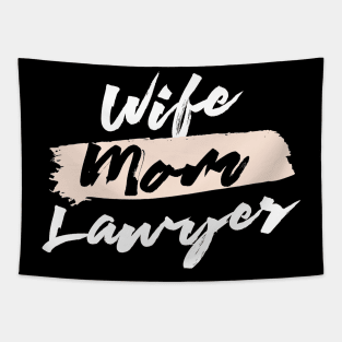 Cute Wife Mom Lawyer Gift Idea Tapestry