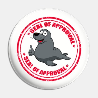 Seal of Approval Pin