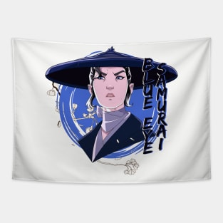 Mizu from Blue Eye Samurai Tapestry