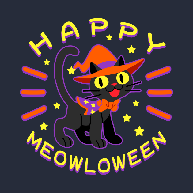 Happy Meowloween by TeeBudgie