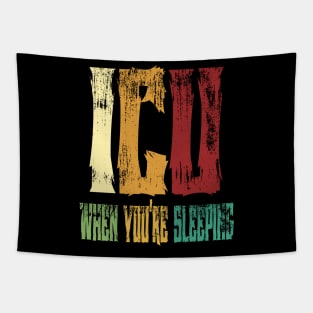 ICU When You're Sleeping Tapestry