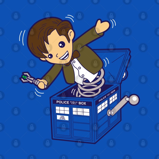 Cute Time Travelling Doctor Jack In The Box by BoggsNicolas