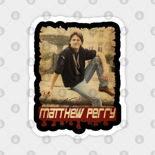 Matthew Perry Vintage Magnet by Teling Balak