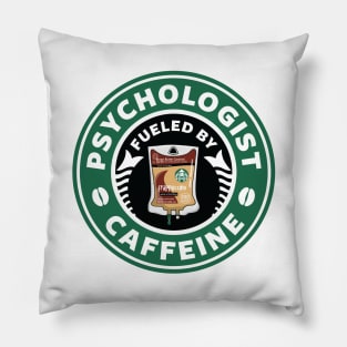 Psychologist Fueled By Caffeine Pillow