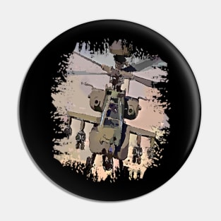 AH-64 Apache Pin