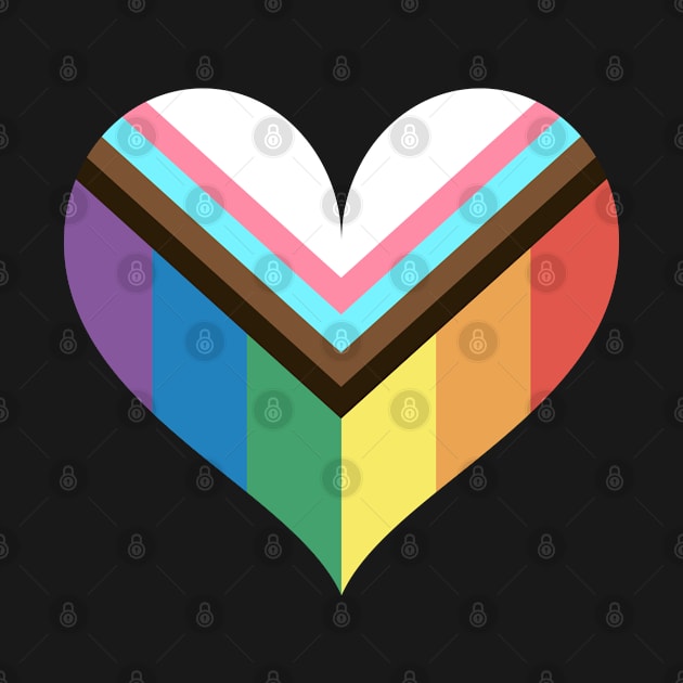 Love is Love Progress LGBT Gay Pride Rainbow Flag by Thomas Mitchell Coney