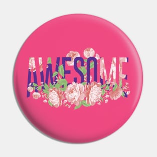 Be Awesome Grl Pwr Pin