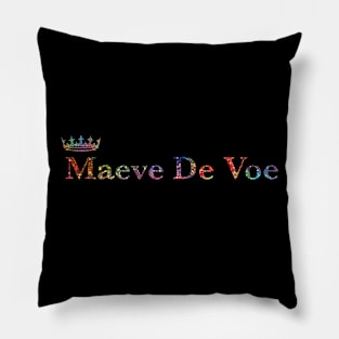 Maeve De Voe LOGO Pillow