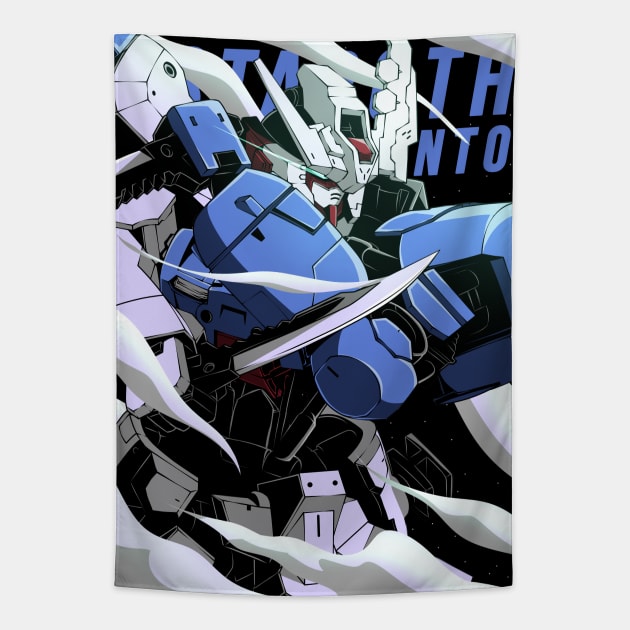 Gundam Astaroth Rinascimento Tapestry by Dishaw studio