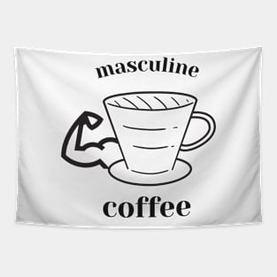 masculine coffee Tapestry