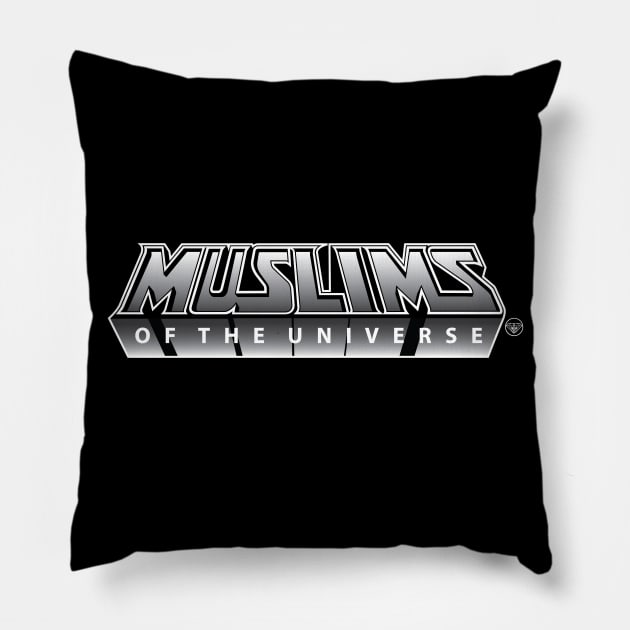 MUSLIMS OF THE UNIVERSE Pillow by xtrospectiv