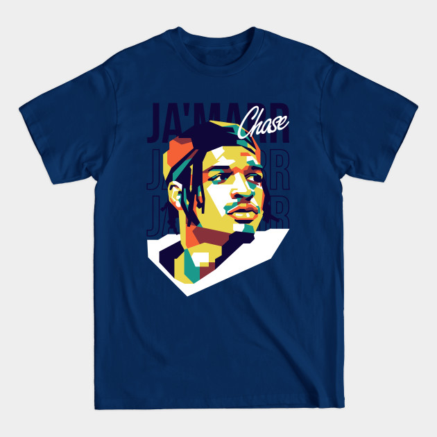 Disover Ja'marr Chase on WPAP Art 1 - Jamarr Chase - T-Shirt