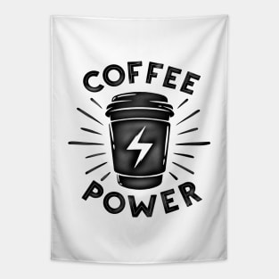 Coffee power Tapestry