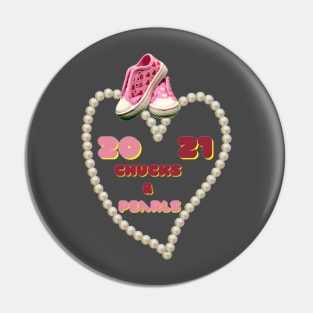 chucks and pearls Pin