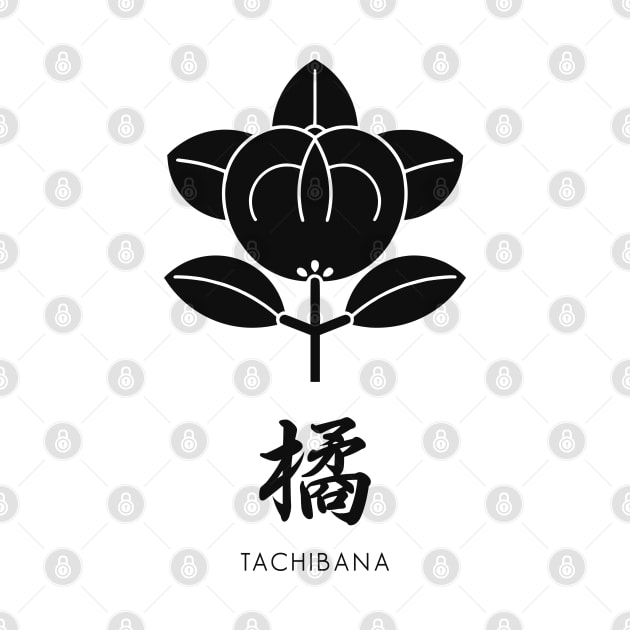 Tachibana Clan kamon with text by Takeda_Art