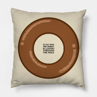 Donut's Wisdom Pillow