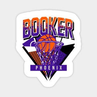 Booker Retro Phoenix Basketball Throwback Magnet