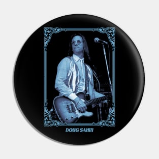 Contry Doug Sahm Pin