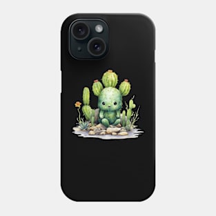 Cactuar Watercolor Cactus Phone Case