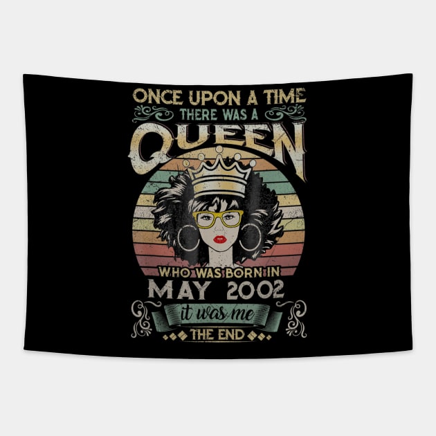 Girls 18th Birthday Queen May 2002 Queen Birthday Tapestry by daylightpombo3