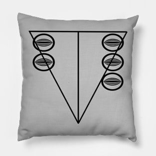 Eyes n' Triangle Pillow