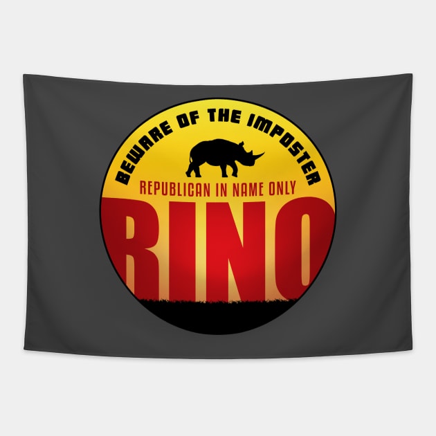 Beware of the RINO Tapestry by morningdance