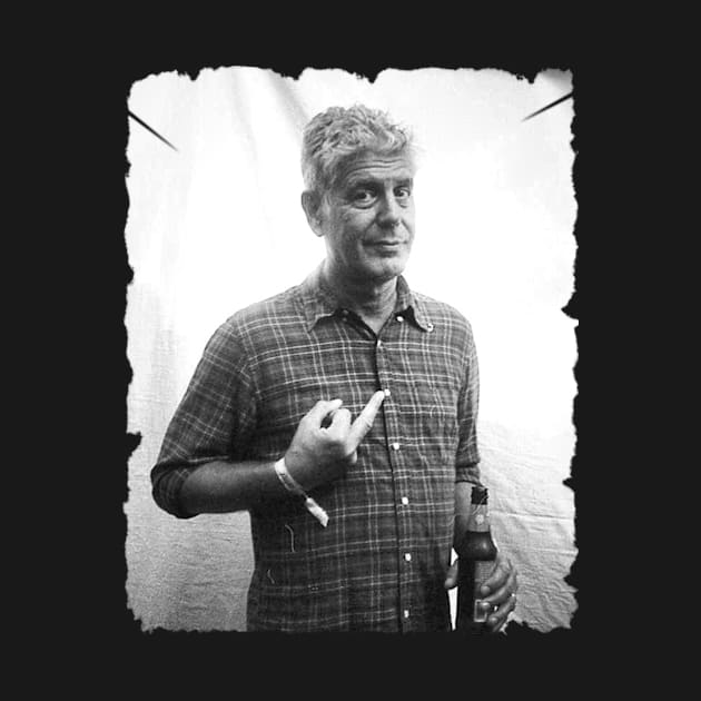 Vintage anthony bourdain by Guitar Geeks Podcast