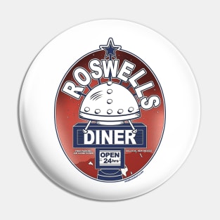 Roswell's Diner Souvenir T-shirt Pin