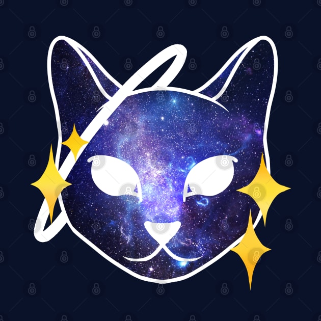 Galaxy cat by Helithus Vy