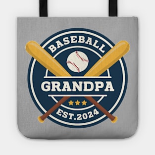 Baseball Grandpa Tote