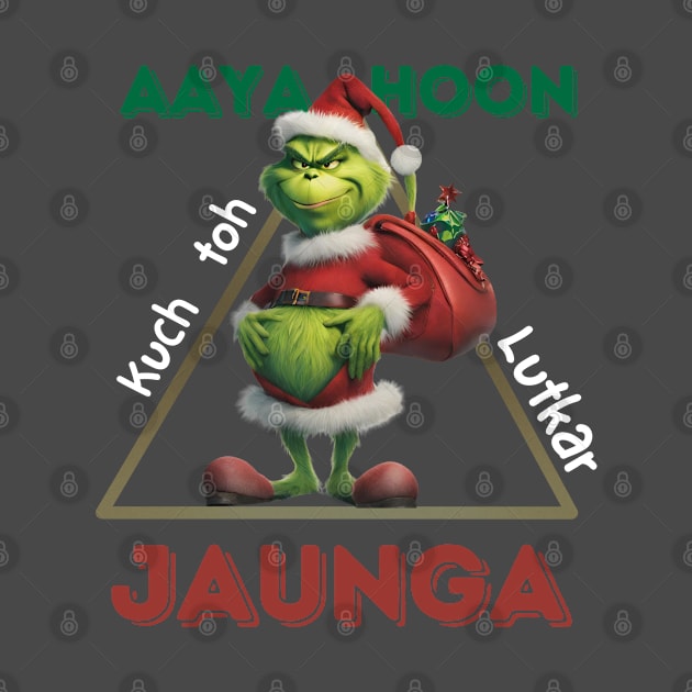 Aaya Hoon Kuch toh lutkar jaunga l Bollywood Dialogue l Andaz Apna Apna l Desi l Grinch by Swag Like Desi