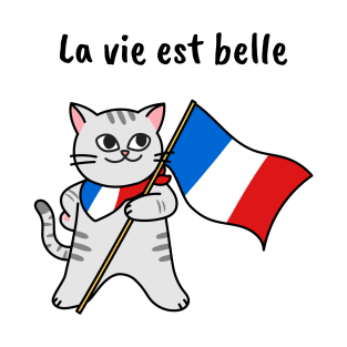 French kitty T-Shirt