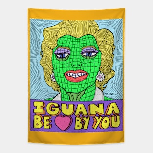 Iguana Marilyn Monroe Tapestry