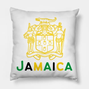 Jamaica Coat Of Arms Pillow