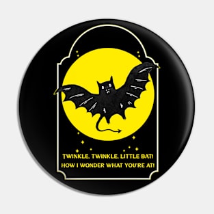 Twinkle, Twinkle, Little Bat Pin