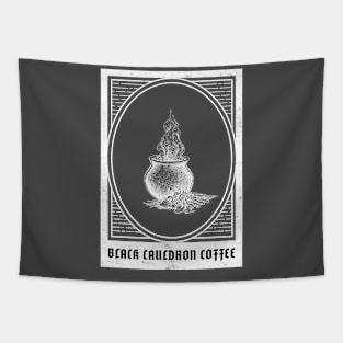 Black Cauldron Coffee Tapestry