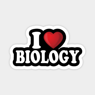 I Love Biology Magnet