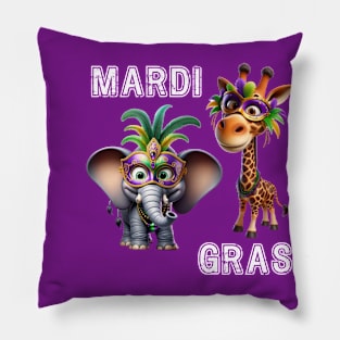 Kids Mardi Gras Youth Shirt Boys Mardi Gras Shirt Girls Mardi Gras Carnivale Shirt Mardi Gras Kids Mardi Gras TShirt Mardi Gras Top for Kids T-Shirt Pillow