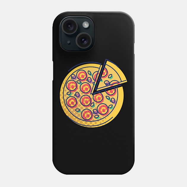 Arts Italian Tomato Pizza Phone Case by InkyArt