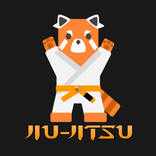 Jiu Jitsu Panda -Orange Belt- T-Shirt