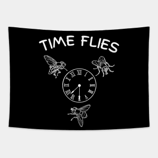 Time Flies Tapestry