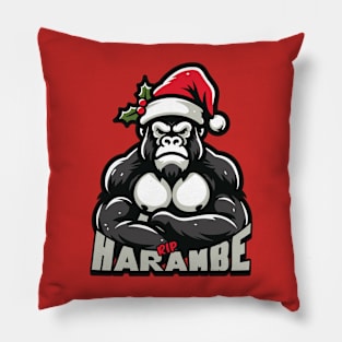 Rip Harambe Pillow