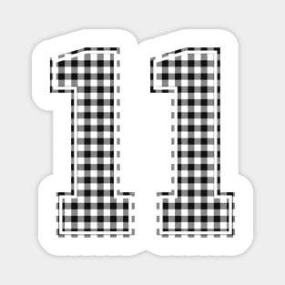 Plaid Number - 11 - Dark Magnet