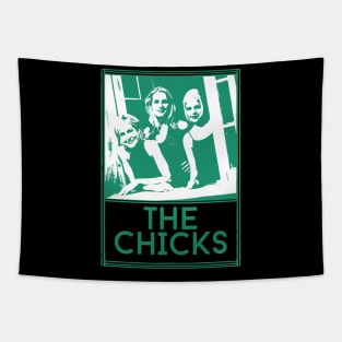 Dixie chicks\\retro fan art Tapestry