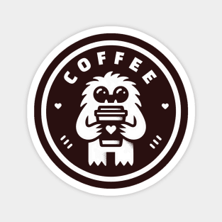Coffee Yeti Magnet