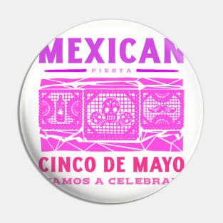 Mexican cinco de mayo,  vamps celebrar Pin