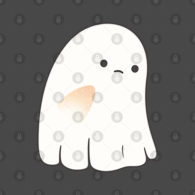 Sad ghost by kimvervuurt