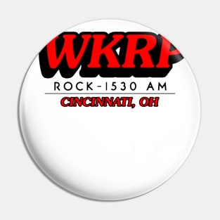 WKRP in Cincinnati 1530 AM Pin