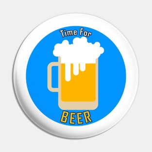 Time For BEER Pin